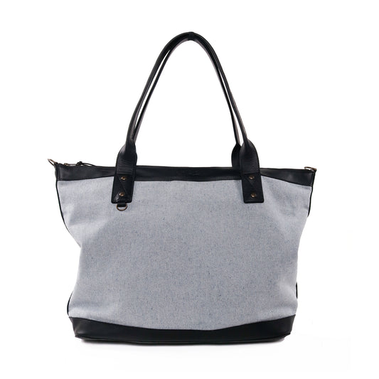 PERFECT OVERNIGHTER - UPCYCLED DENIM - BLACK