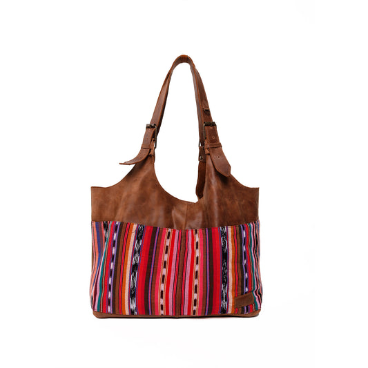 ALEJANDRA BAG - JAVANA - CAOBA LEATHER