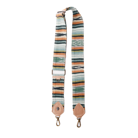 ADJUSTABLE WIDE STRAP - ARTEMISA - TAN LEATHER