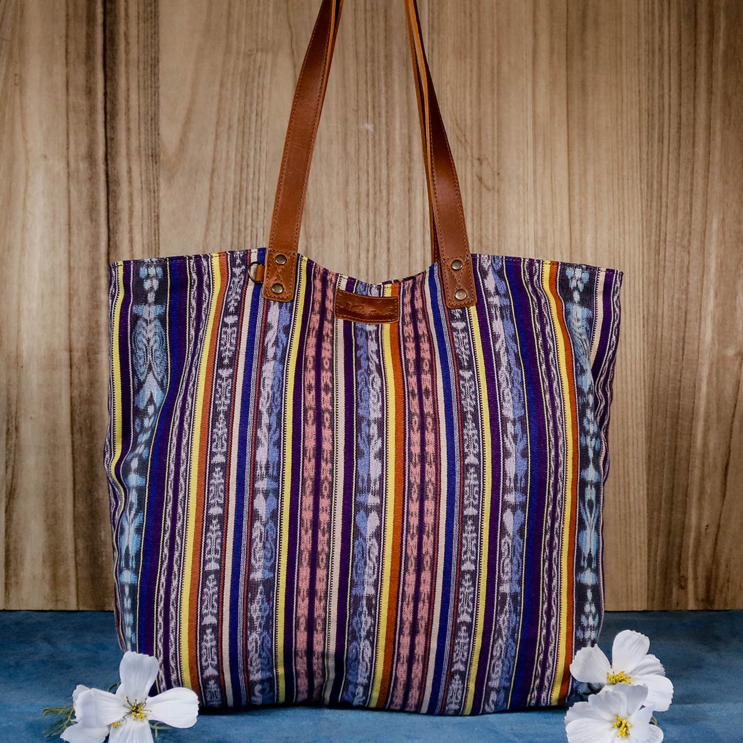 FARMERS MARKET TOTE - CORTE - CAFE - NO. 16358