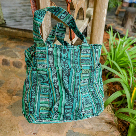 **SHIP WINDOW** SMALL SANTI TOTE SET - VINTAGE CORTE - HONEY - NO. 201660