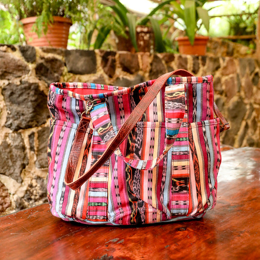 **SHIP WINDOW** SMALL SANTI TOTE SET - VINTAGE CORTE - COPPER - NO. 201668