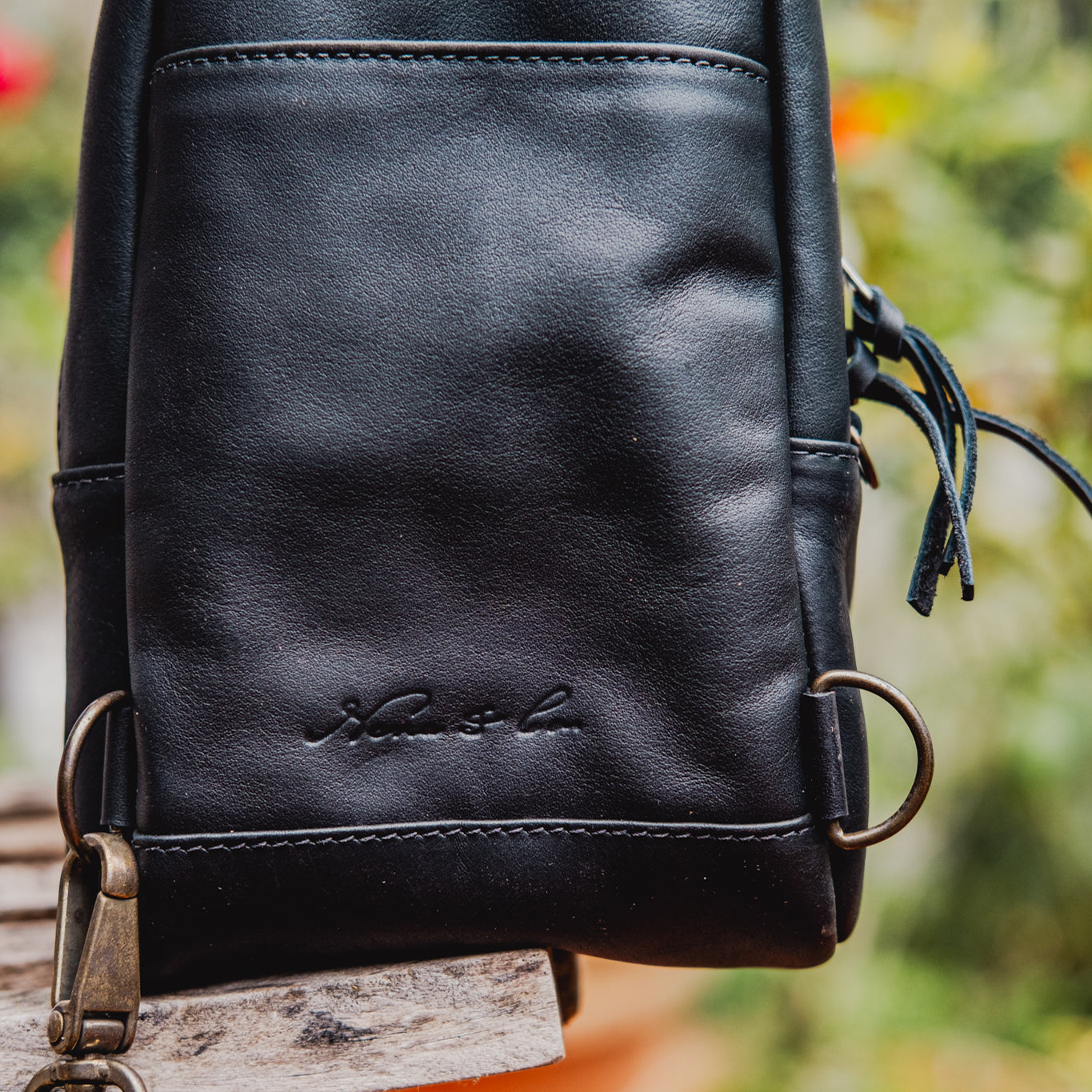SMALL 2.0 CROSSBODY SLING - H&S PANEL - BLACK - NO. 12822