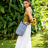 CROCHETED SHOULDER BAG - NO. 18227