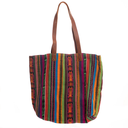 FARMERS MARKET TOTE - CORTE DE PLAYA - CAFE - NO. 27008