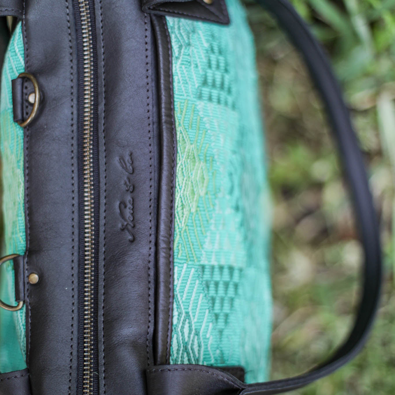 PERFECT OVERNIGHTER - OOAK HUIPIL - BLACK - NO. 18590