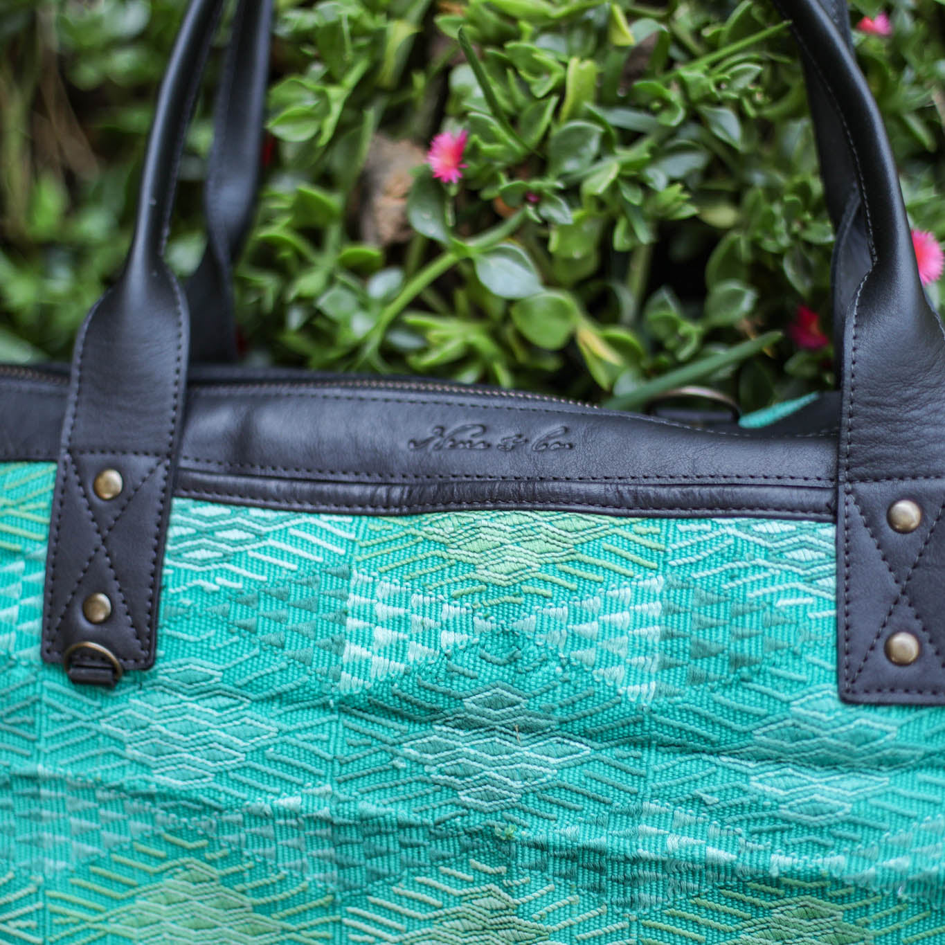 PERFECT OVERNIGHTER - OOAK HUIPIL - BLACK - NO. 18590