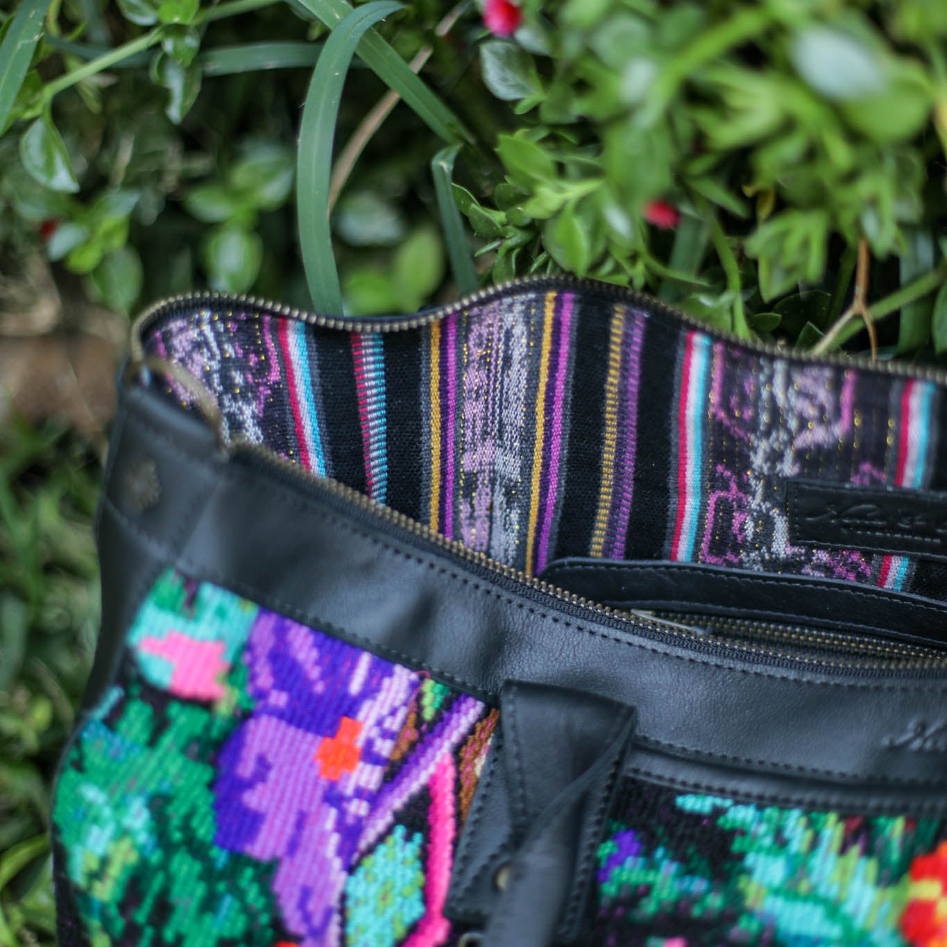 PERFECT OVERNIGHTER - OOAK HUIPIL - BLACK - NO. 18589