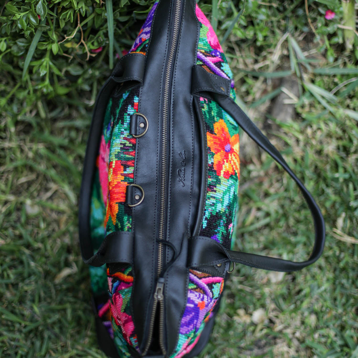 PERFECT OVERNIGHTER - OOAK HUIPIL - BLACK - NO. 18589