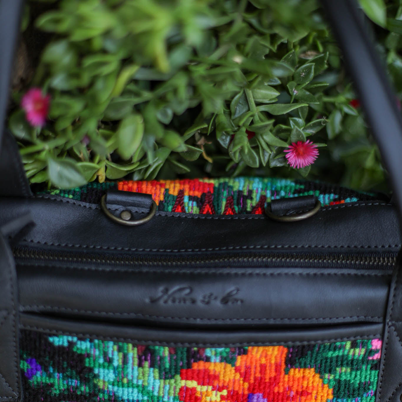 PERFECT OVERNIGHTER - OOAK HUIPIL - BLACK - NO. 18589