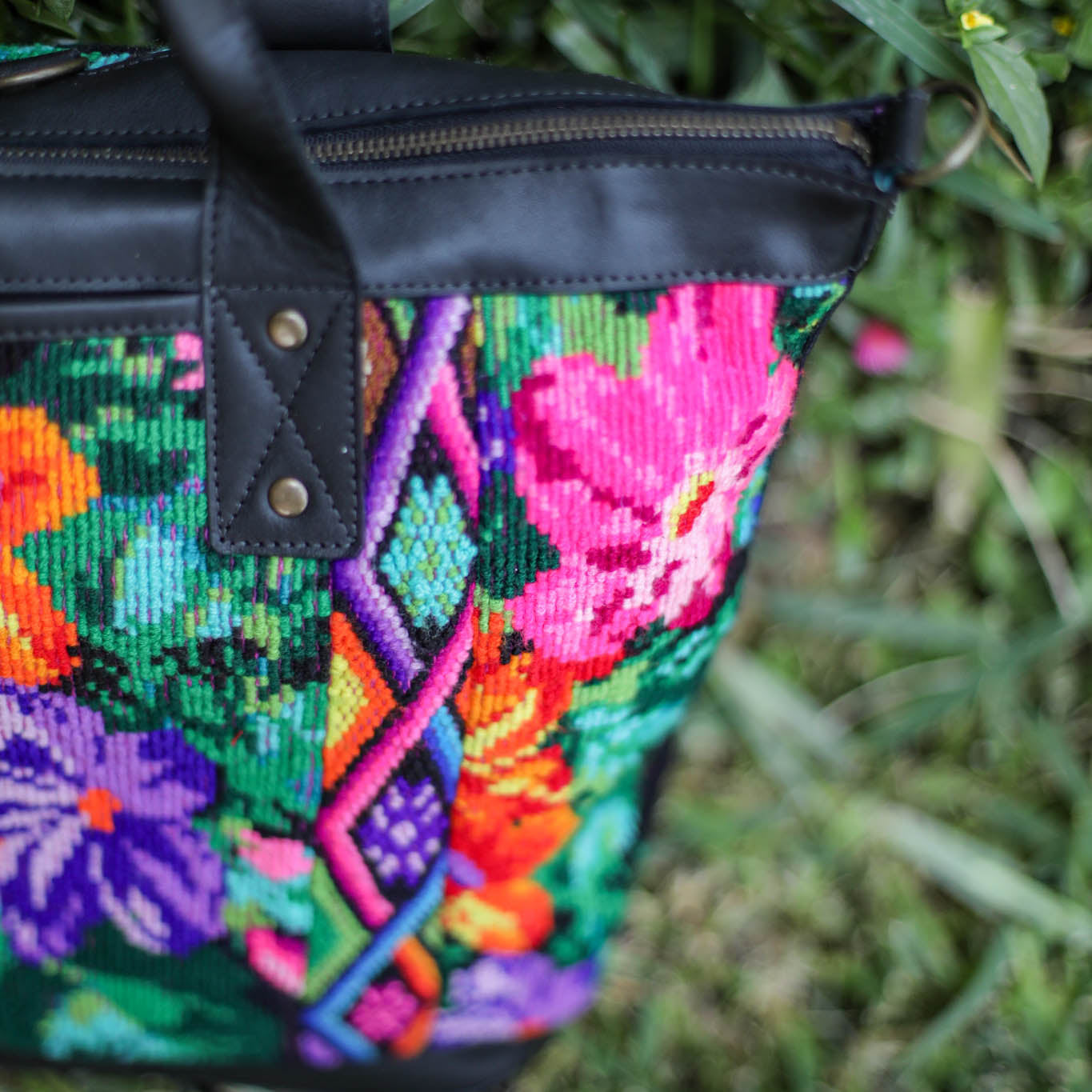 PERFECT OVERNIGHTER - OOAK HUIPIL - BLACK - NO. 18589