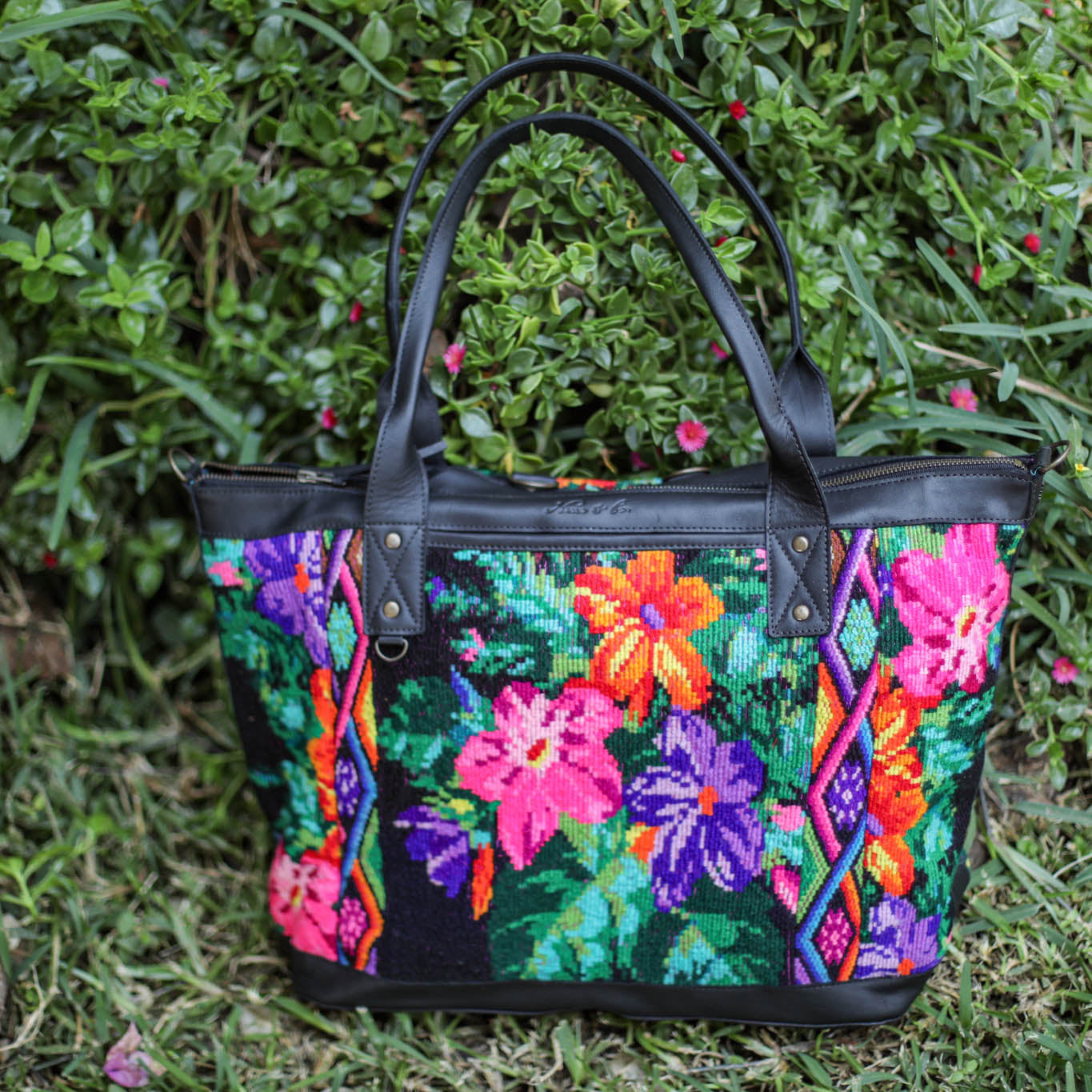 PERFECT OVERNIGHTER - OOAK HUIPIL - BLACK - NO. 18589