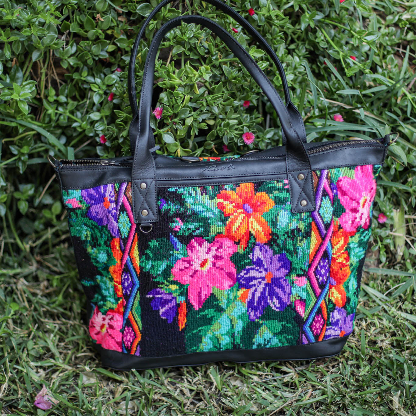 PERFECT OVERNIGHTER - OOAK HUIPIL - BLACK - NO. 18589