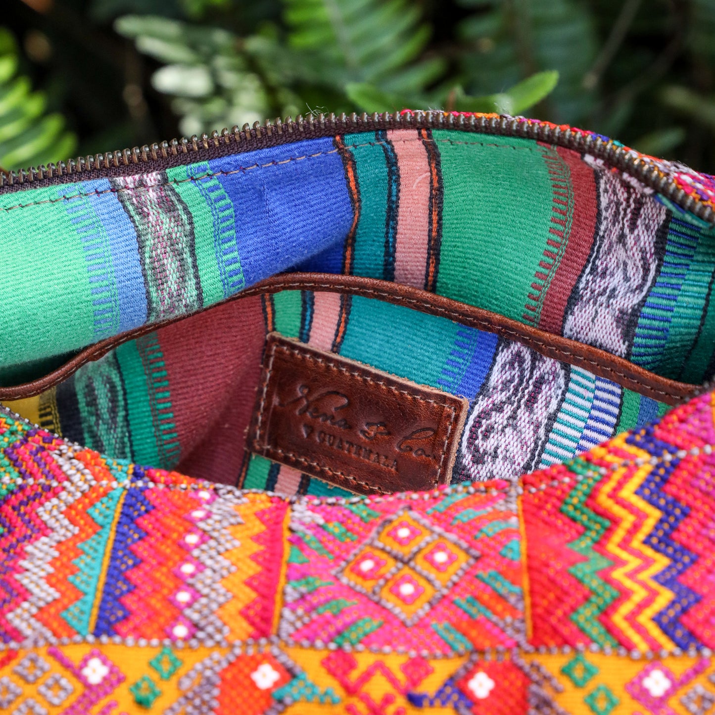 PENELOPE BAG - OOAK HUIPIL - HONEY - NO. 200710