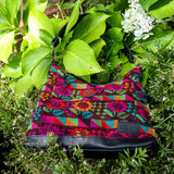 SMALL PENELOPE BAG - OOAK HUIPIL - BLACK - NO. 243708