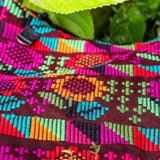 SMALL PENELOPE BAG - OOAK HUIPIL - BLACK - NO. 243708