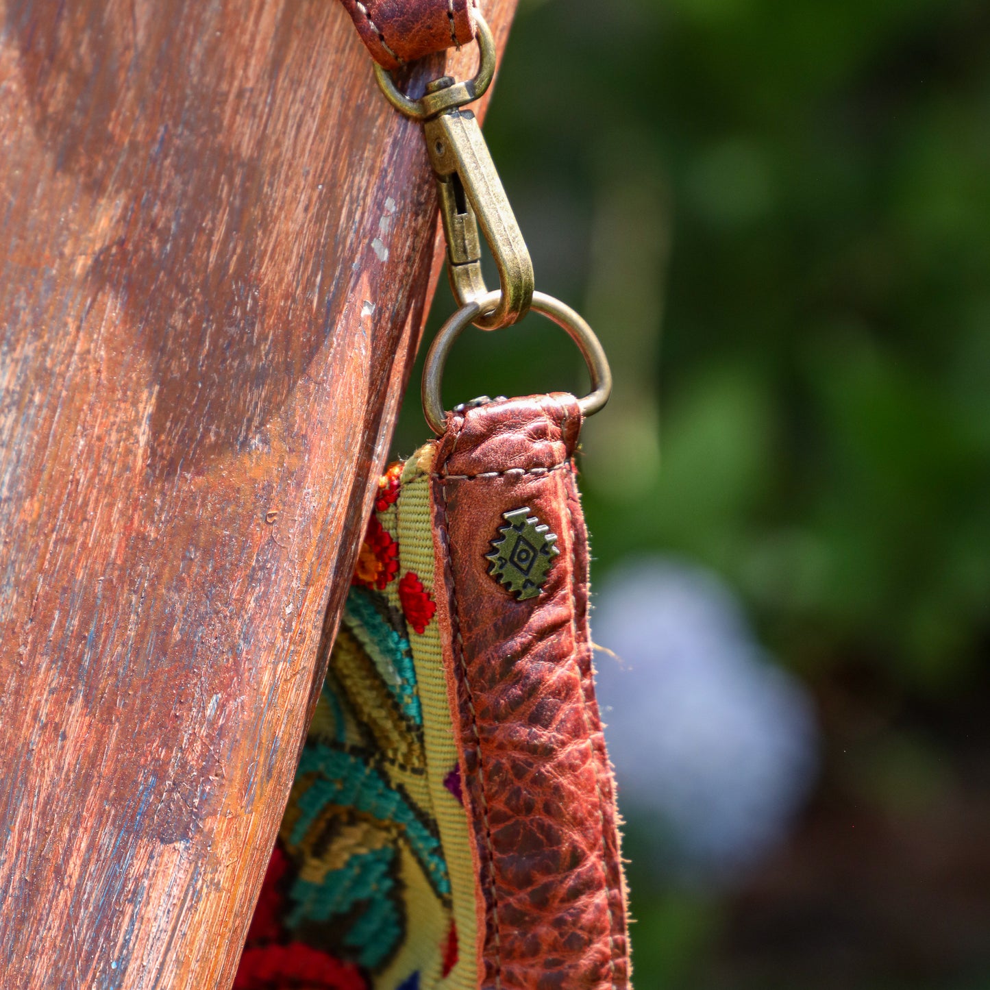 SMALL PENELOPE BAG - OOAK HUIPIL - COPPER - NO. 200751