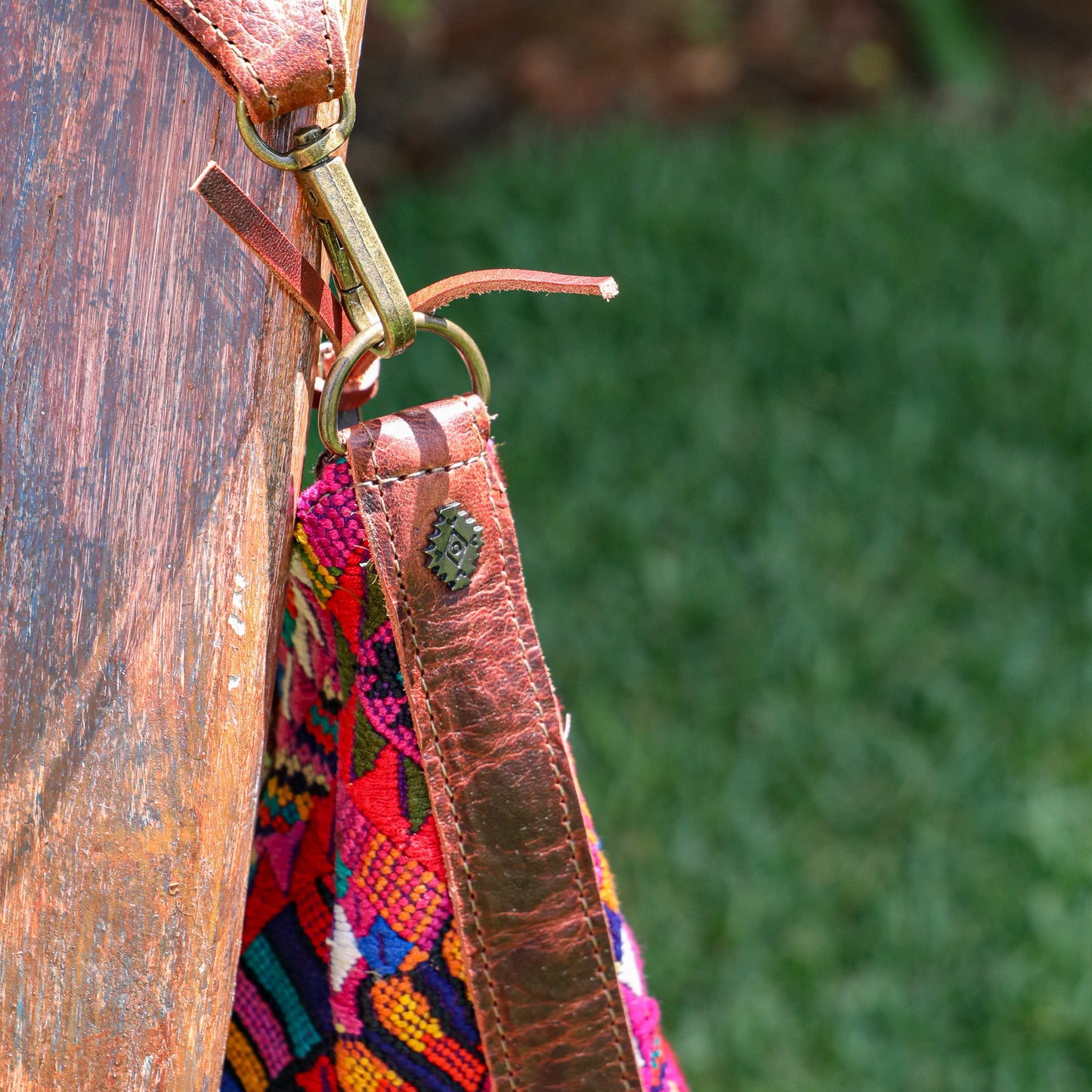 SMALL PENELOPE BAG - OOAK HUIPIL - COPPER - NO. 200752