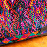 SMALL PENELOPE BAG - OOAK HUIPIL - BLACK - NO. 200390