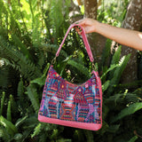 SMALL PENELOPE BAG - OOAK HUIPIL - JAZZY - NO. 200759