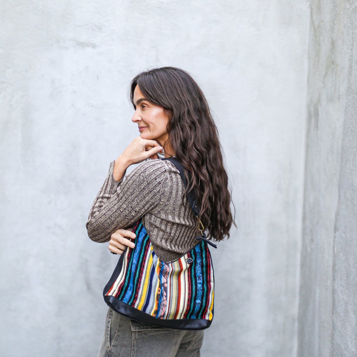 SMALL PENELOPE BAG - CORTE - BLACK - NO. 18793