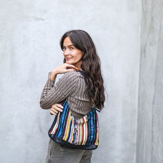 SMALL PENELOPE BAG - CORTE - BLACK - NO. 18793