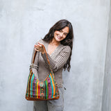 SMALL PENELOPE BAG - CORTE - CAFE - NO. 18787