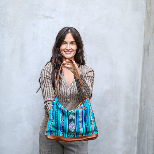 SMALL PENELOPE BAG - CORTE - CAFE - NO. 18789