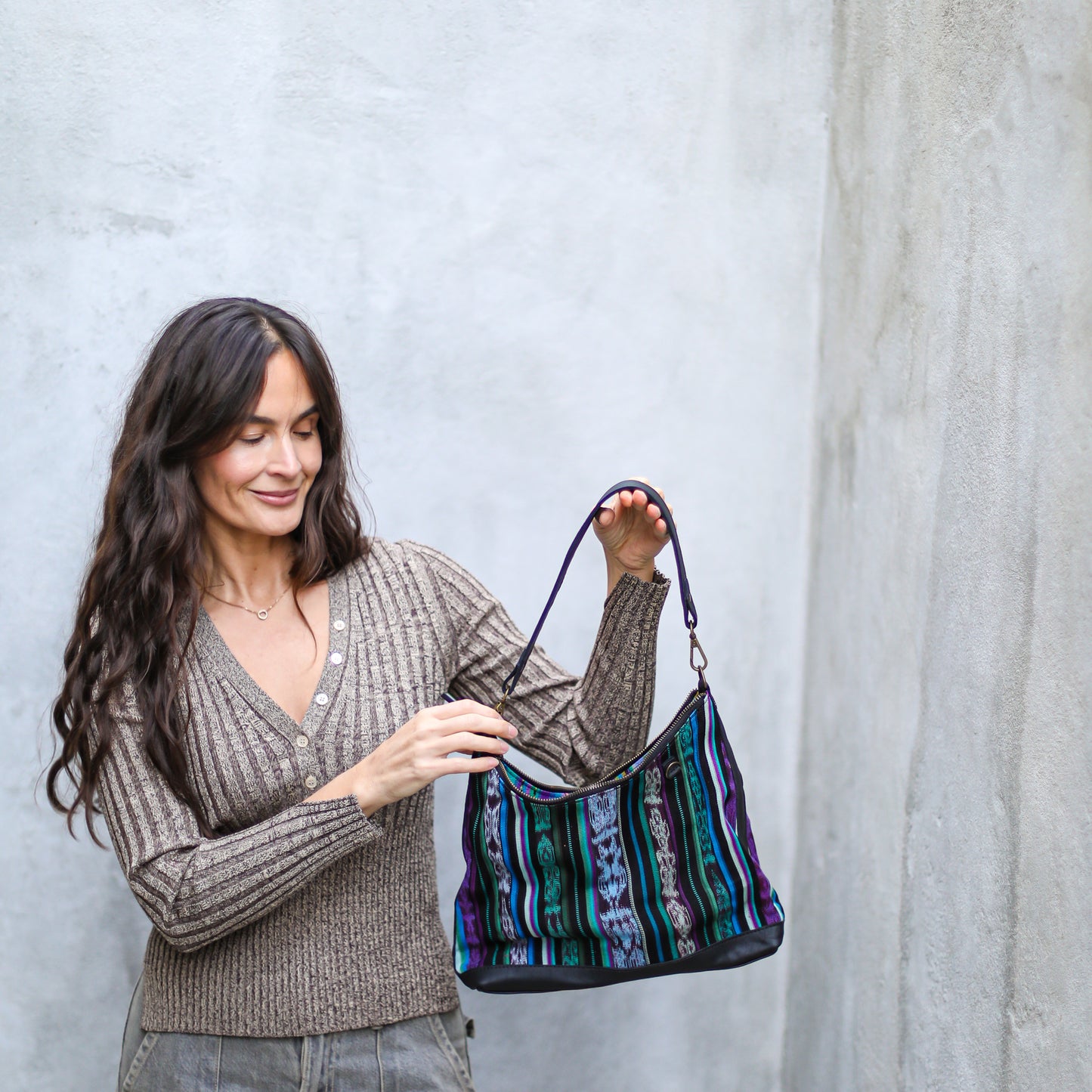 SMALL PENELOPE BAG - CORTE - BLACK - NO. 18792