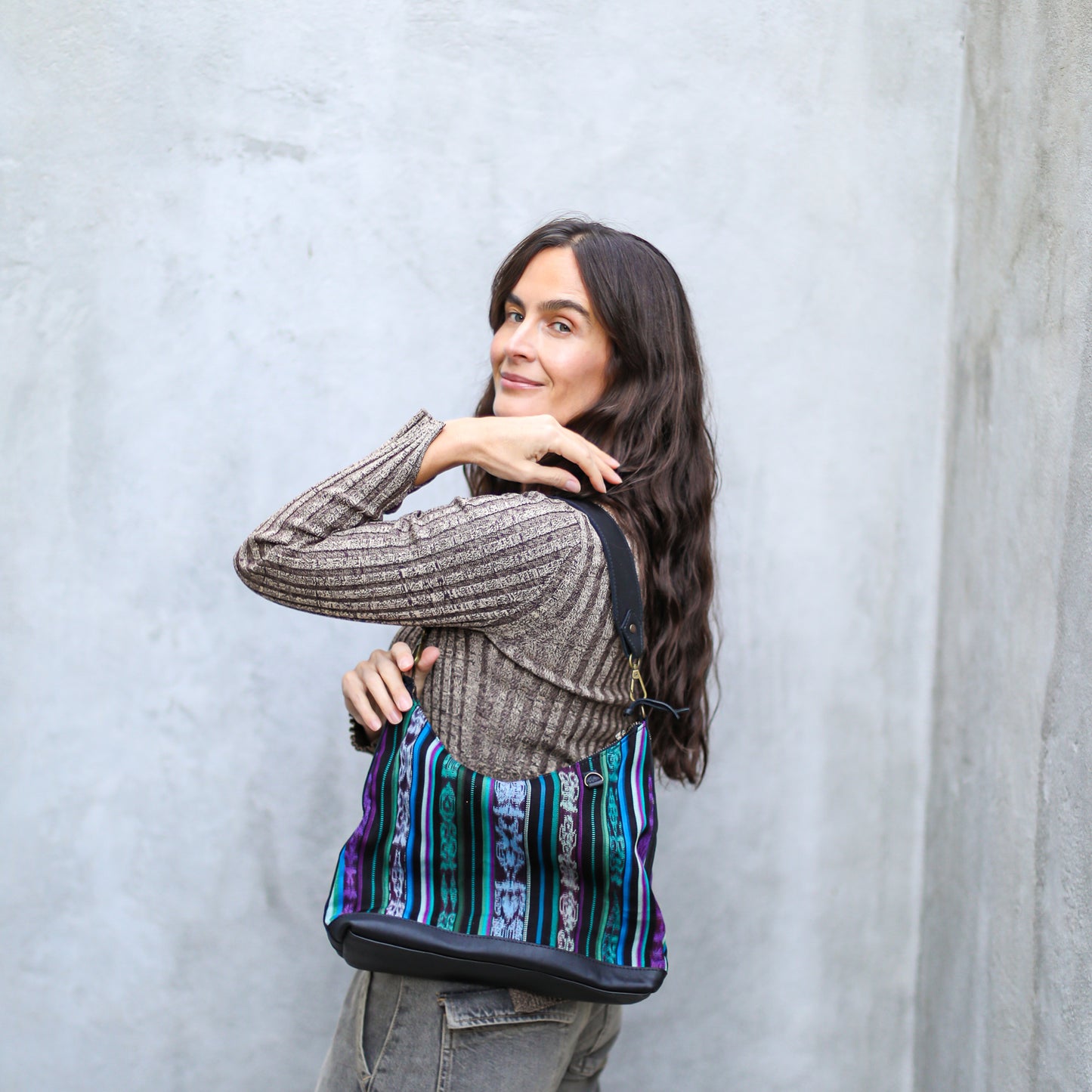 SMALL PENELOPE BAG - CORTE - BLACK - NO. 18792