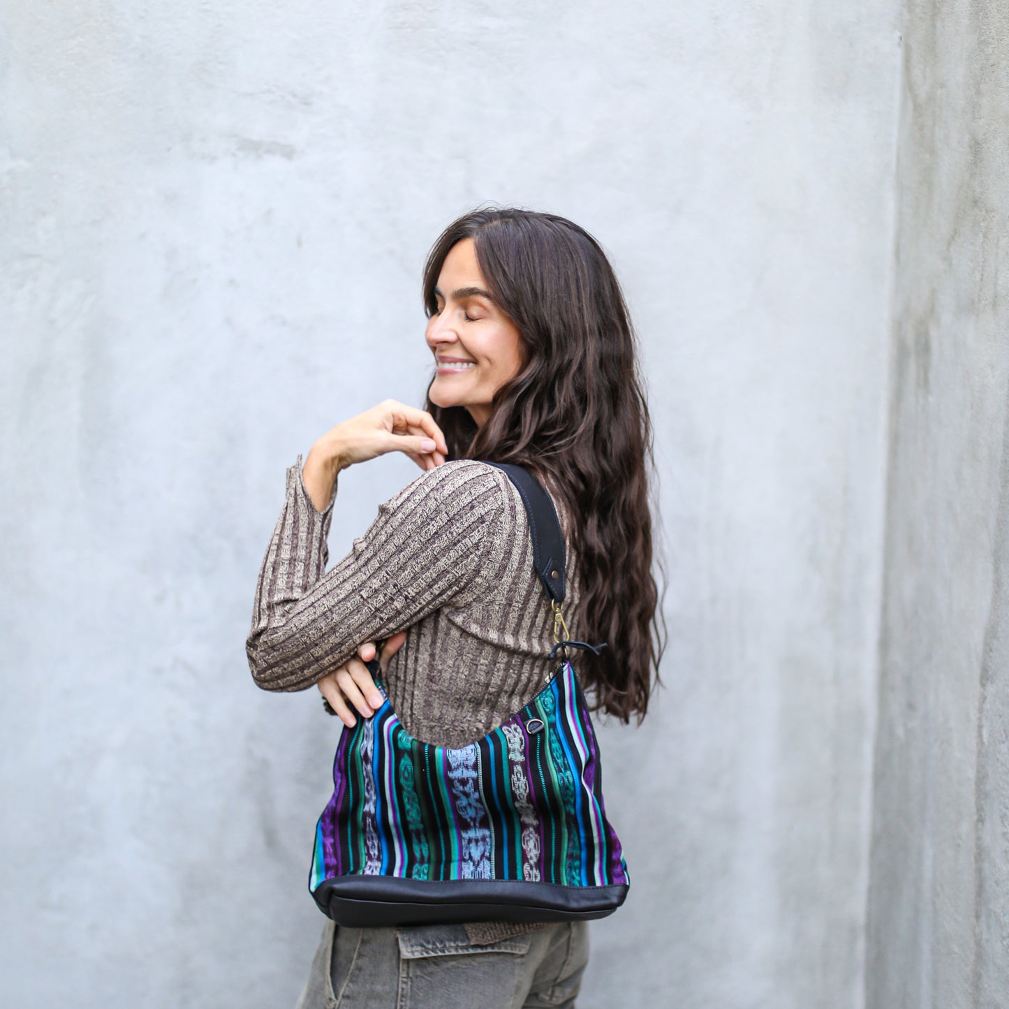 SMALL PENELOPE BAG - CORTE - BLACK - NO. 18792
