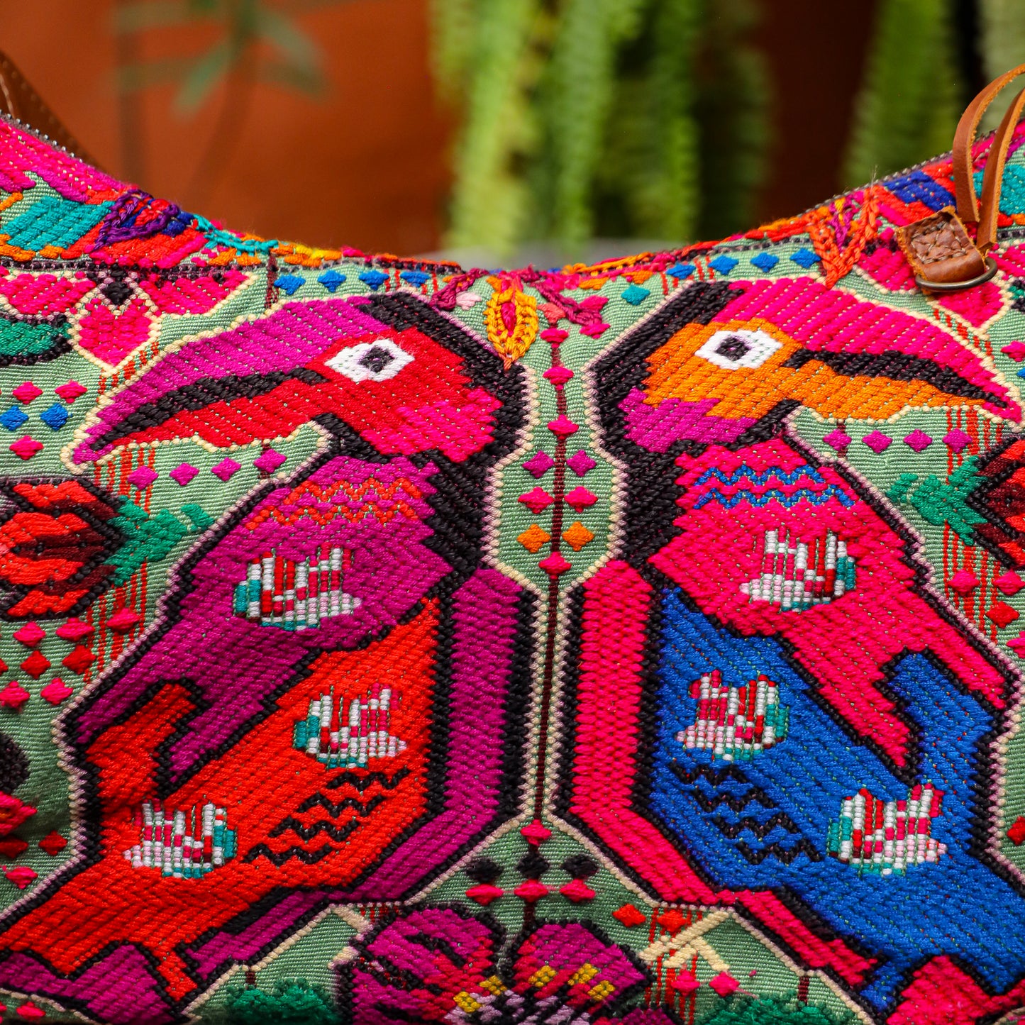 PENELOPE BAG - OOAK HUIPIL - CAFE - NO. 201450