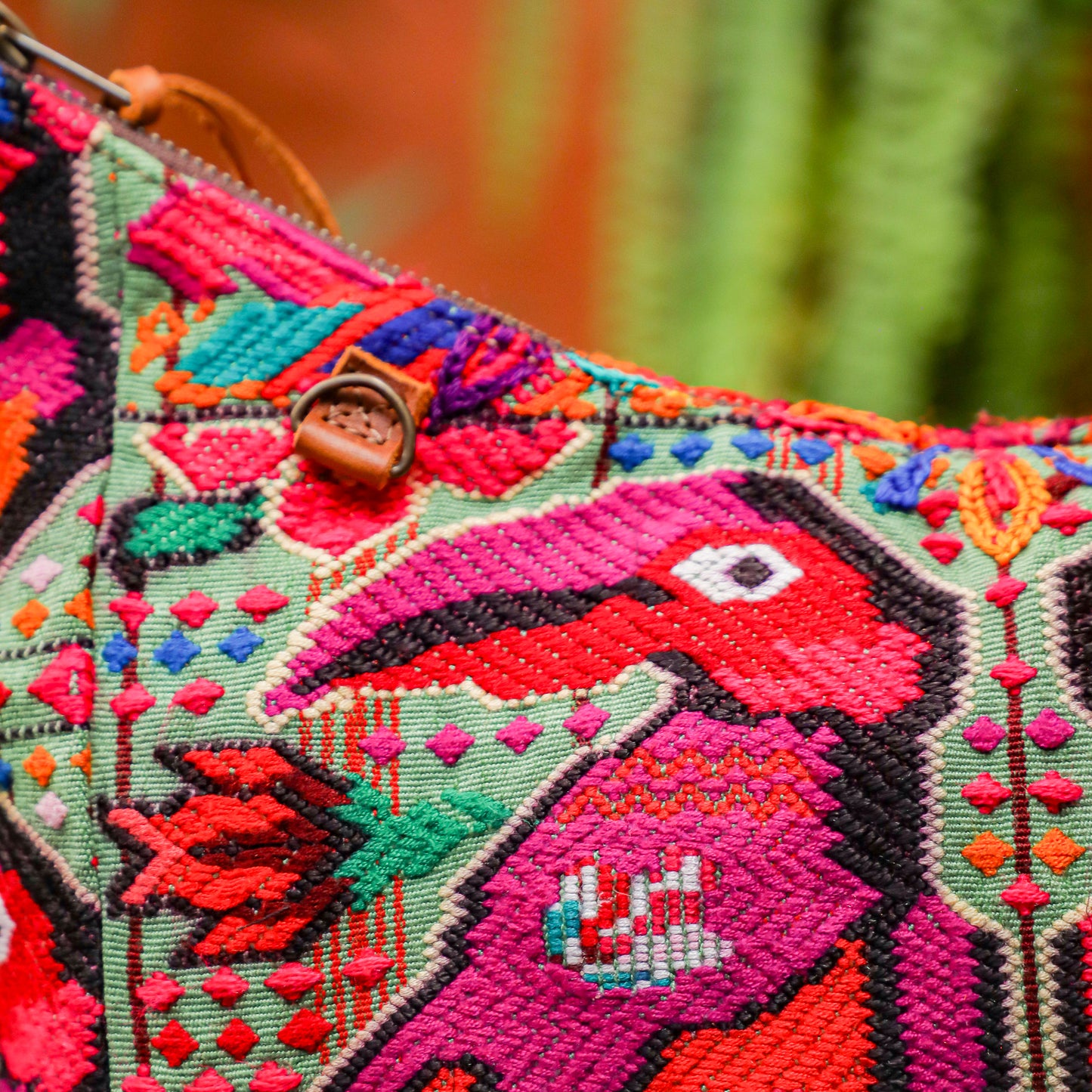 PENELOPE BAG - OOAK HUIPIL - CAFE - NO. 201450