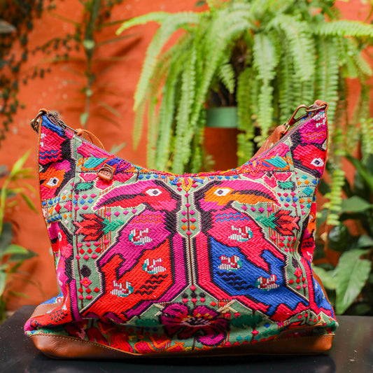 PENELOPE BAG - OOAK HUIPIL - CAFE - NO. 201450