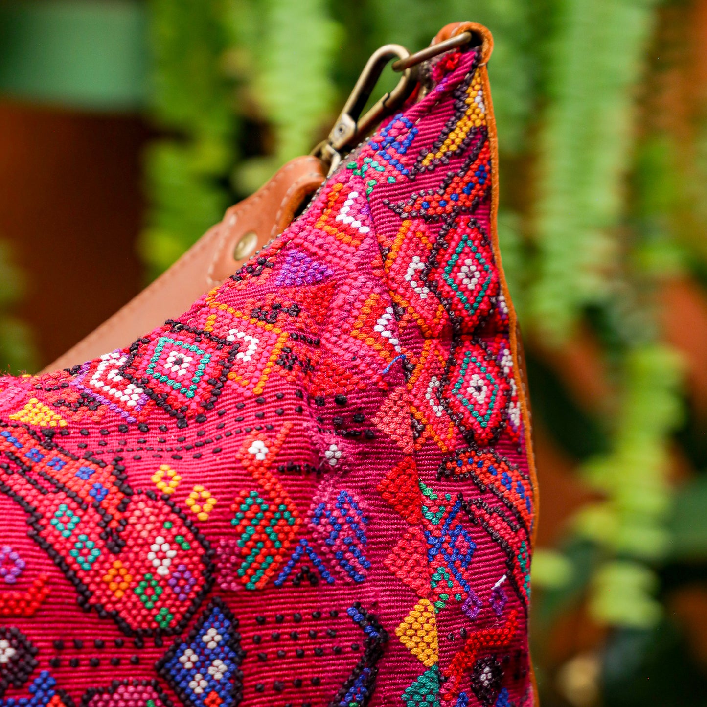PENELOPE BAG - OOAK HUIPIL - CAFE - NO. 201448
