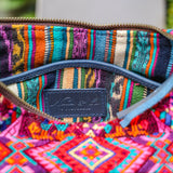 SMALL PENELOPE BAG - OOAK HUIPIL - NAVY - NO. 201517