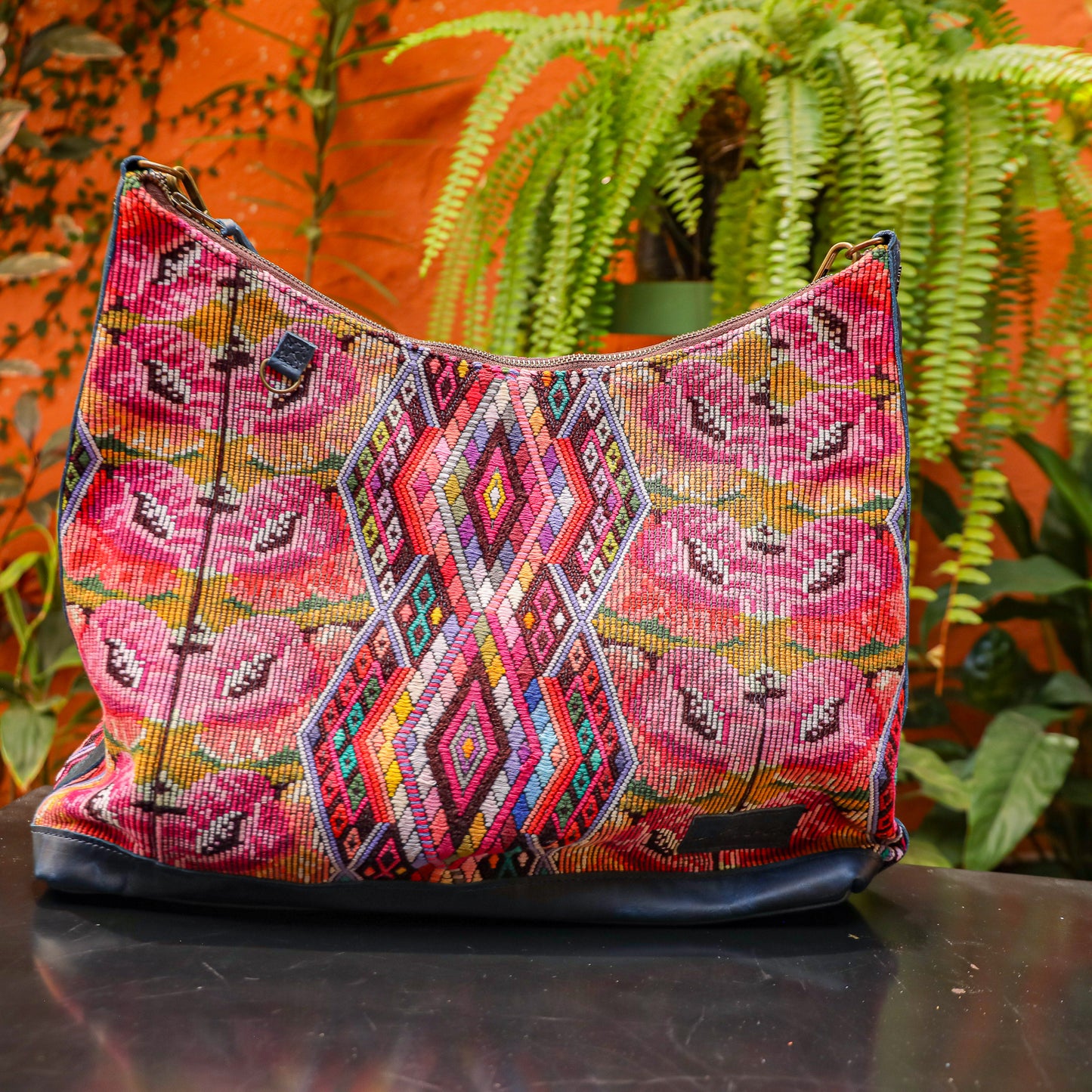 PENELOPE BAG - OOAK HUIPIL - NAVY - NO. 201508