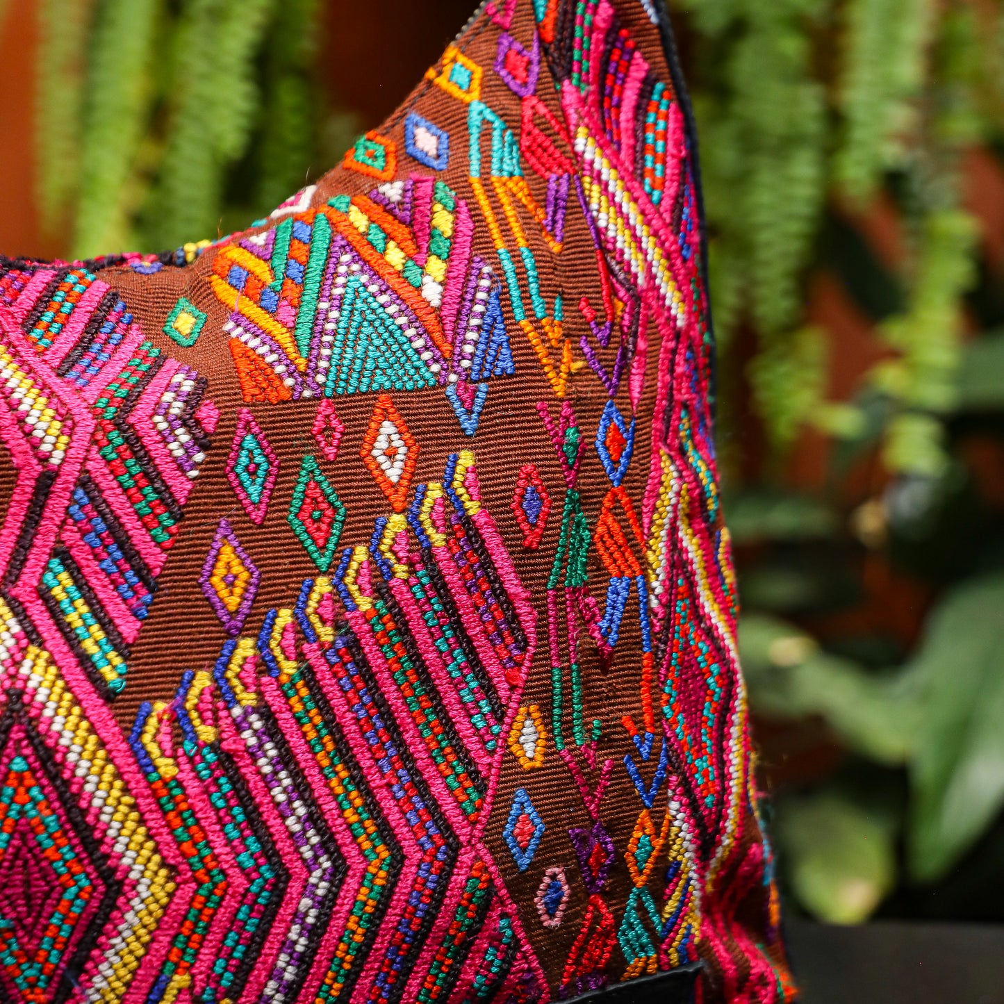 PENELOPE BAG - OOAK HUIPIL - BLACK - NO. 201456