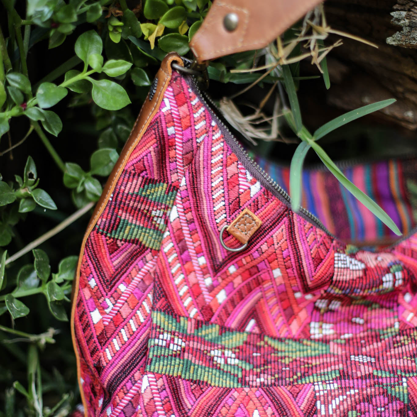 PENELOPE BAG - OOAK HUIPIL - CAFE - NO. 18640