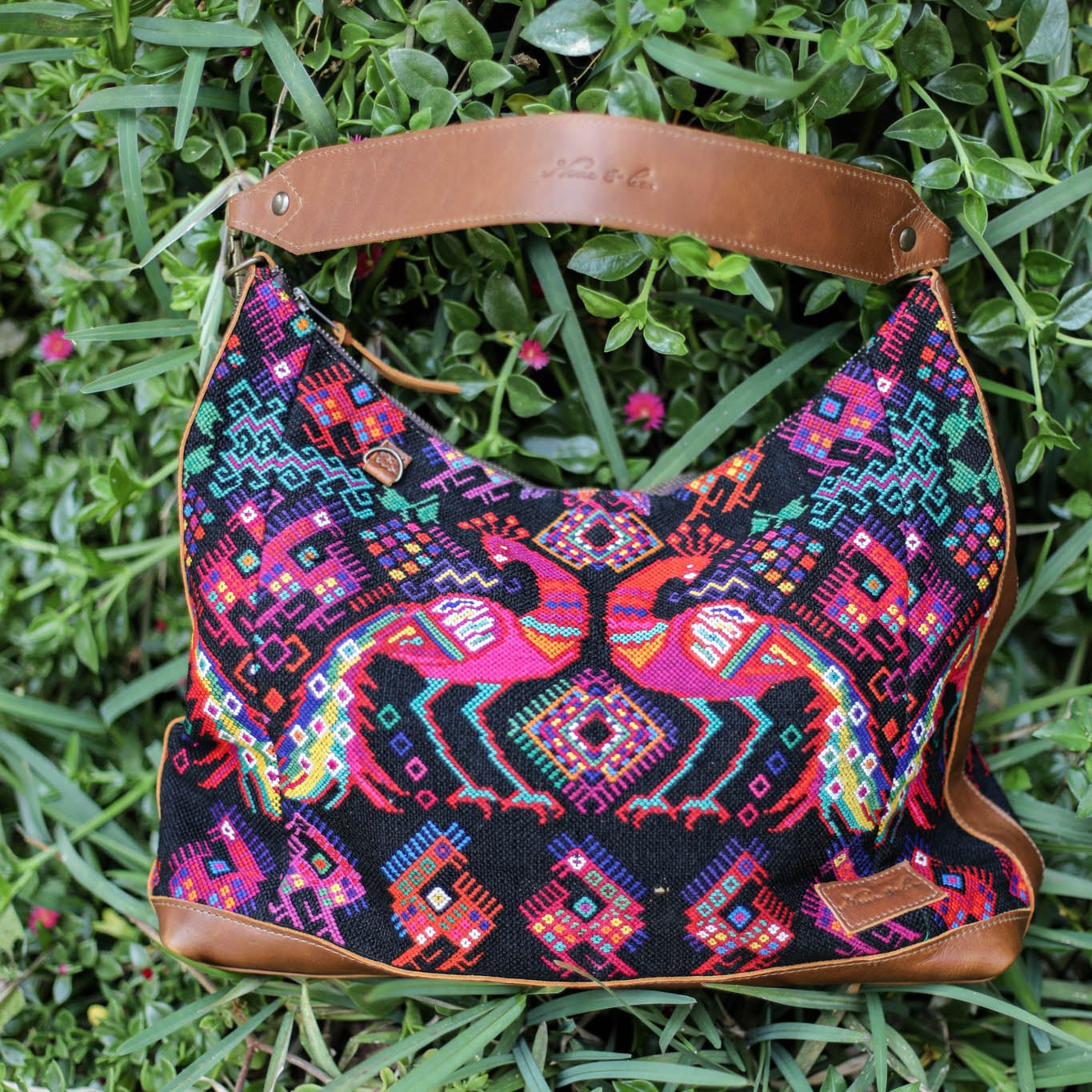 PENELOPE BAG - OOAK HUIPIL - CAFE - NO. 18648