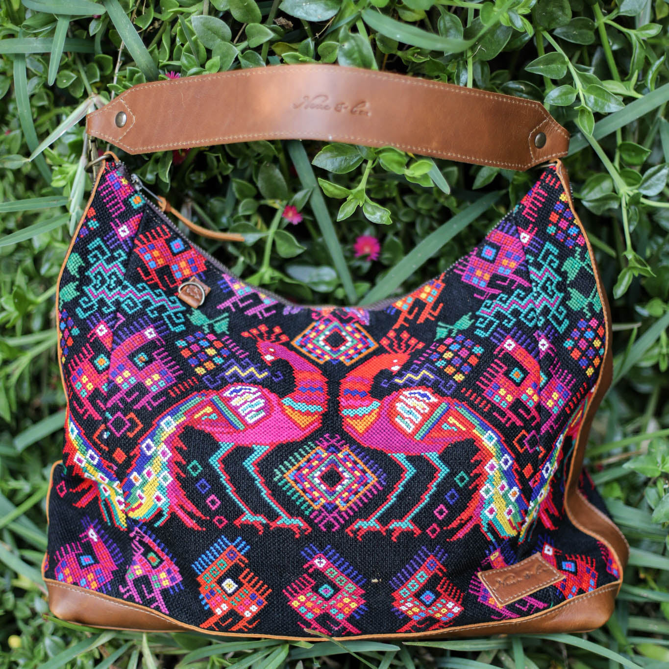 PENELOPE BAG - OOAK HUIPIL - CAFE - NO. 18648