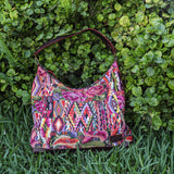 PENELOPE BAG - OOAK HUIPIL - VINO TINTO - NO. 200735