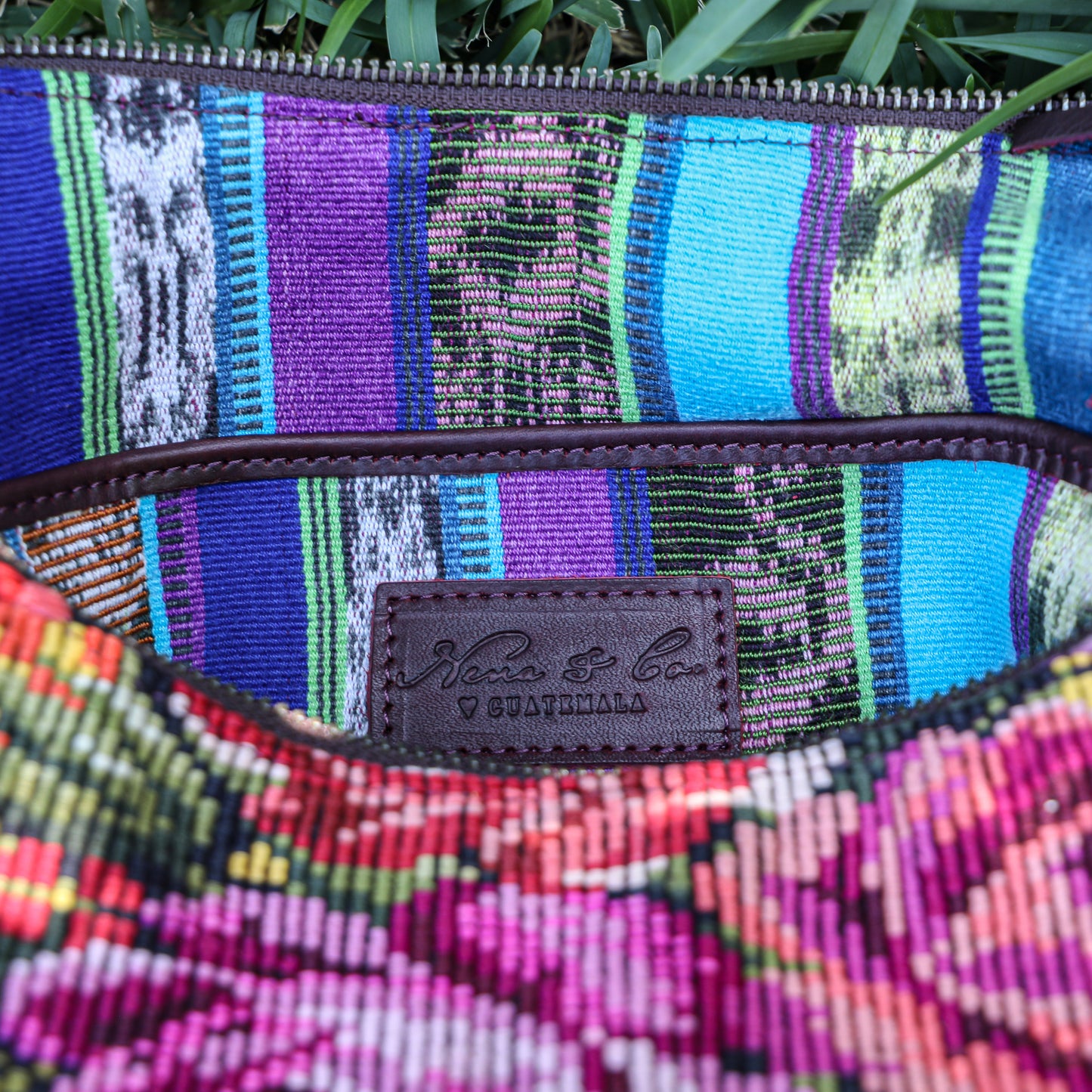 PENELOPE BAG - OOAK HUIPIL - VINO TINTO - NO. 200735