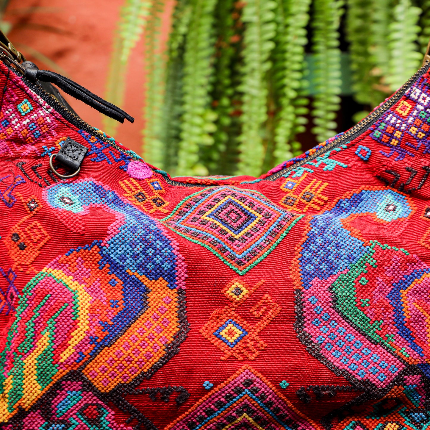 PENELOPE BAG - OOAK HUIPIL - BLACK - NO. 201454