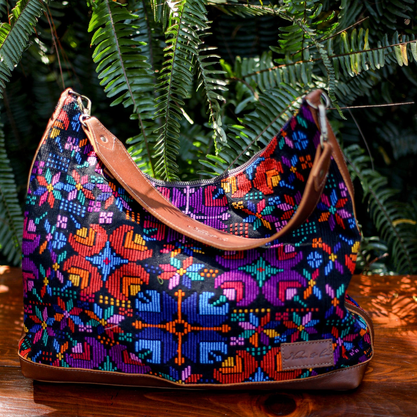 PENELOPE BAG - OOAK HUIPIL - CAFE - NO. 200008