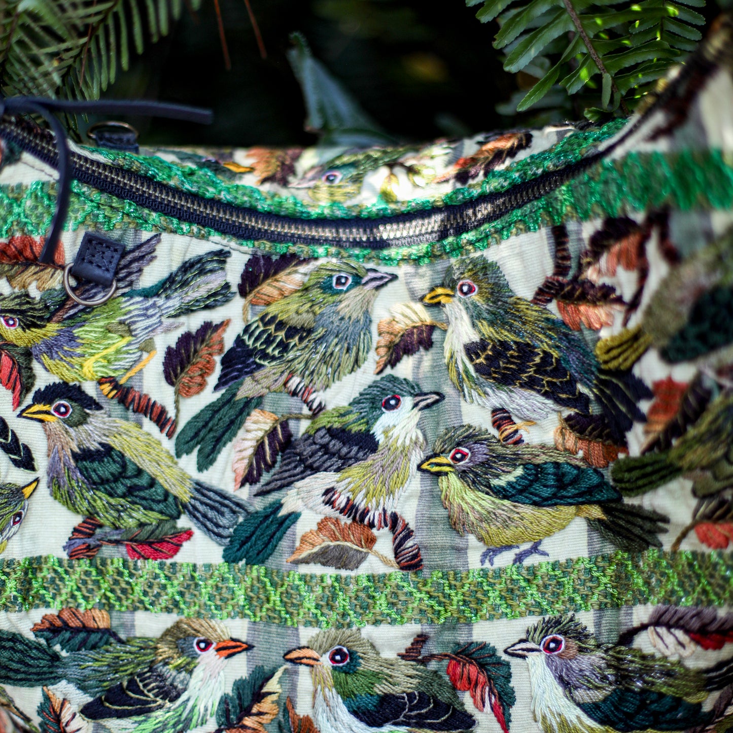 PENELOPE BAG - OOAK HUIPIL - BLACK - NO. 200018