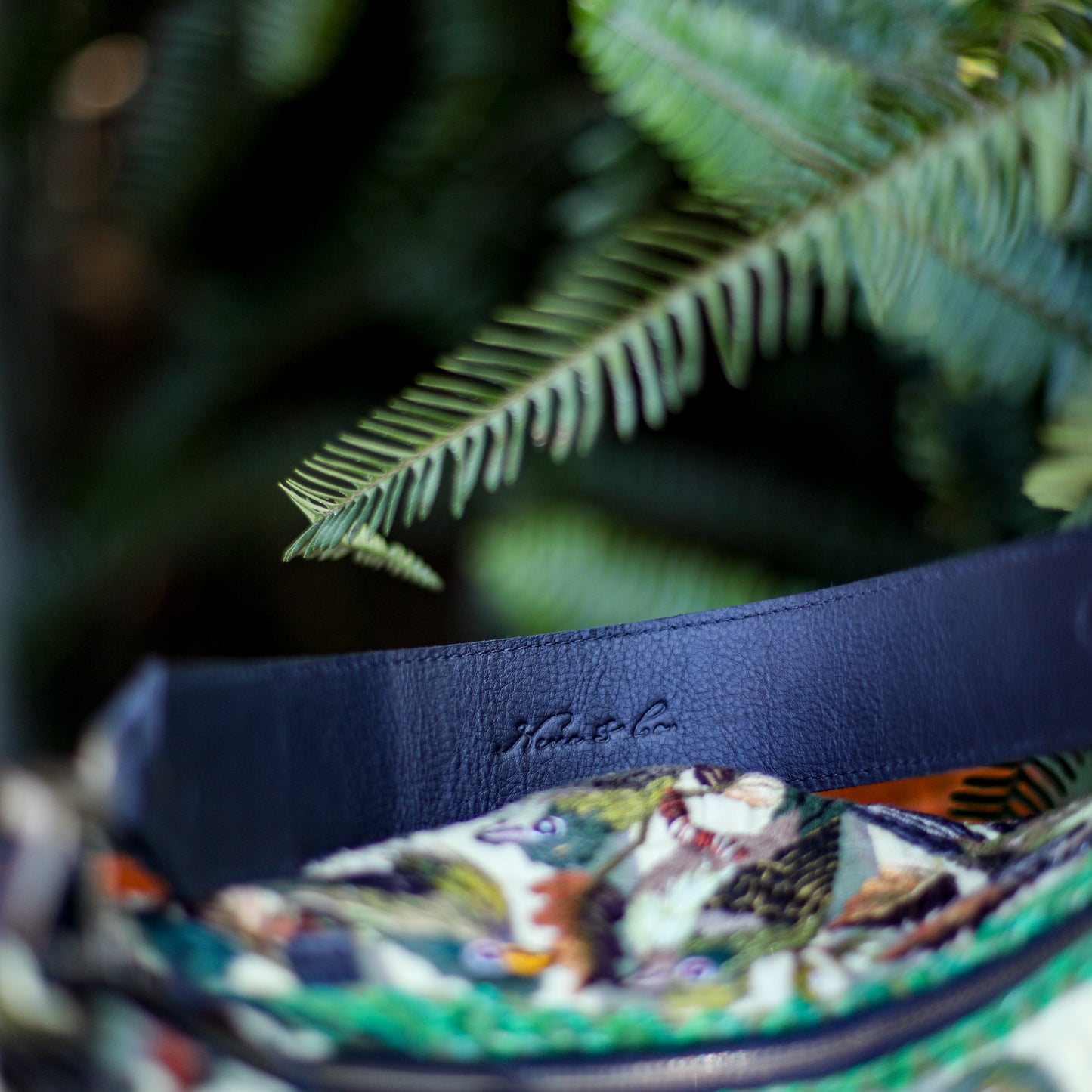 PENELOPE BAG - OOAK HUIPIL - BLACK - NO. 200018