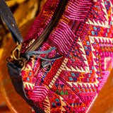 SMALL PENELOPE BAG - OOAK HUIPIL - NAVY - NO. 201511