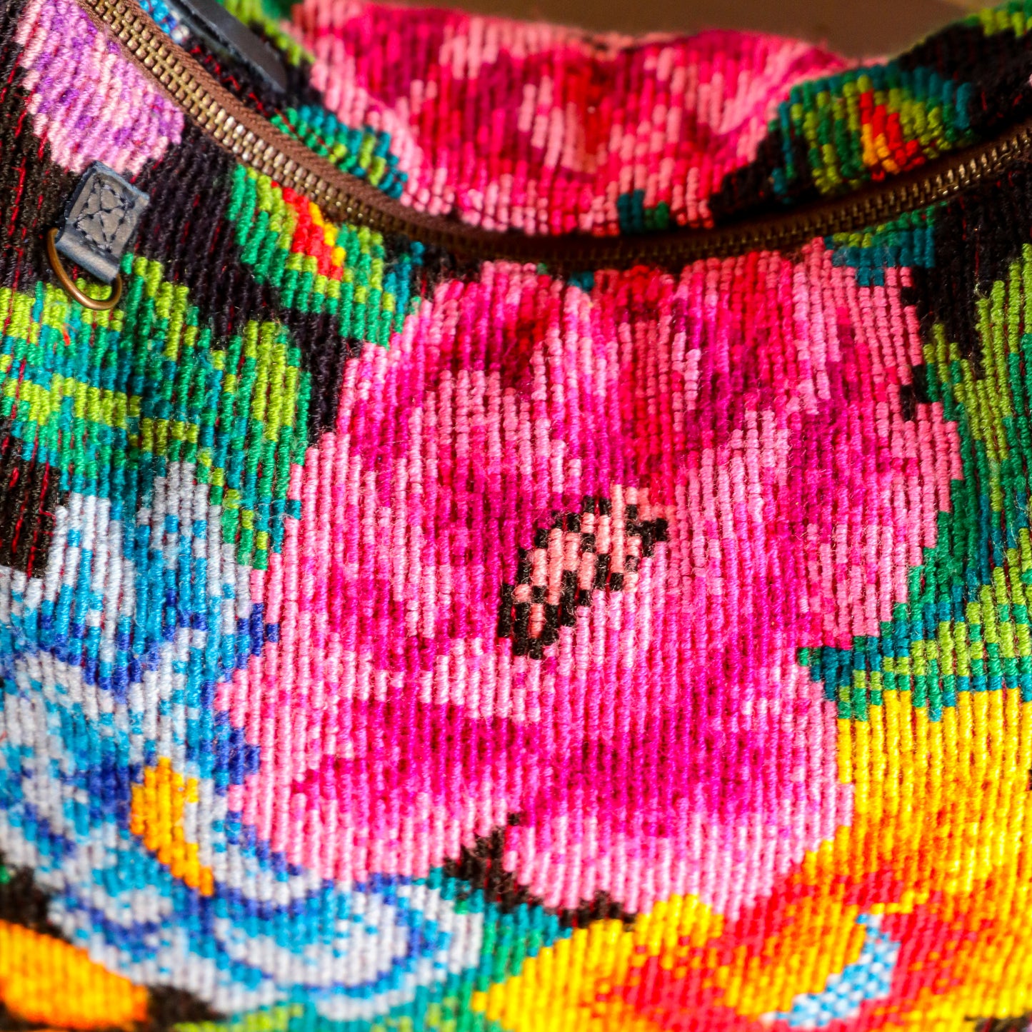 PENELOPE BAG - OOAK HUIPIL - NAVY - NO. 201503
