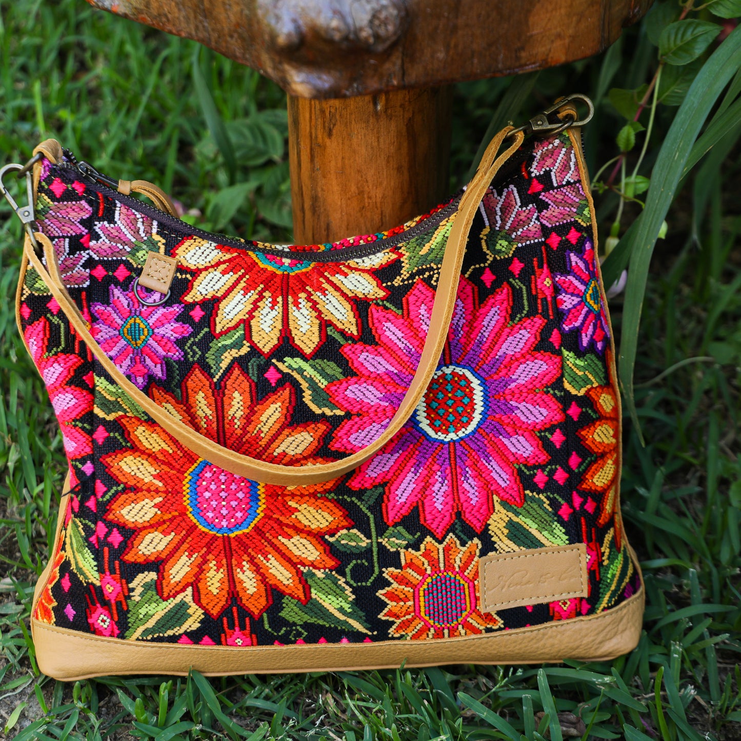 SMALL PENELOPE BAG - OOAK HUIPIL - BARCELONA - NO. 200765